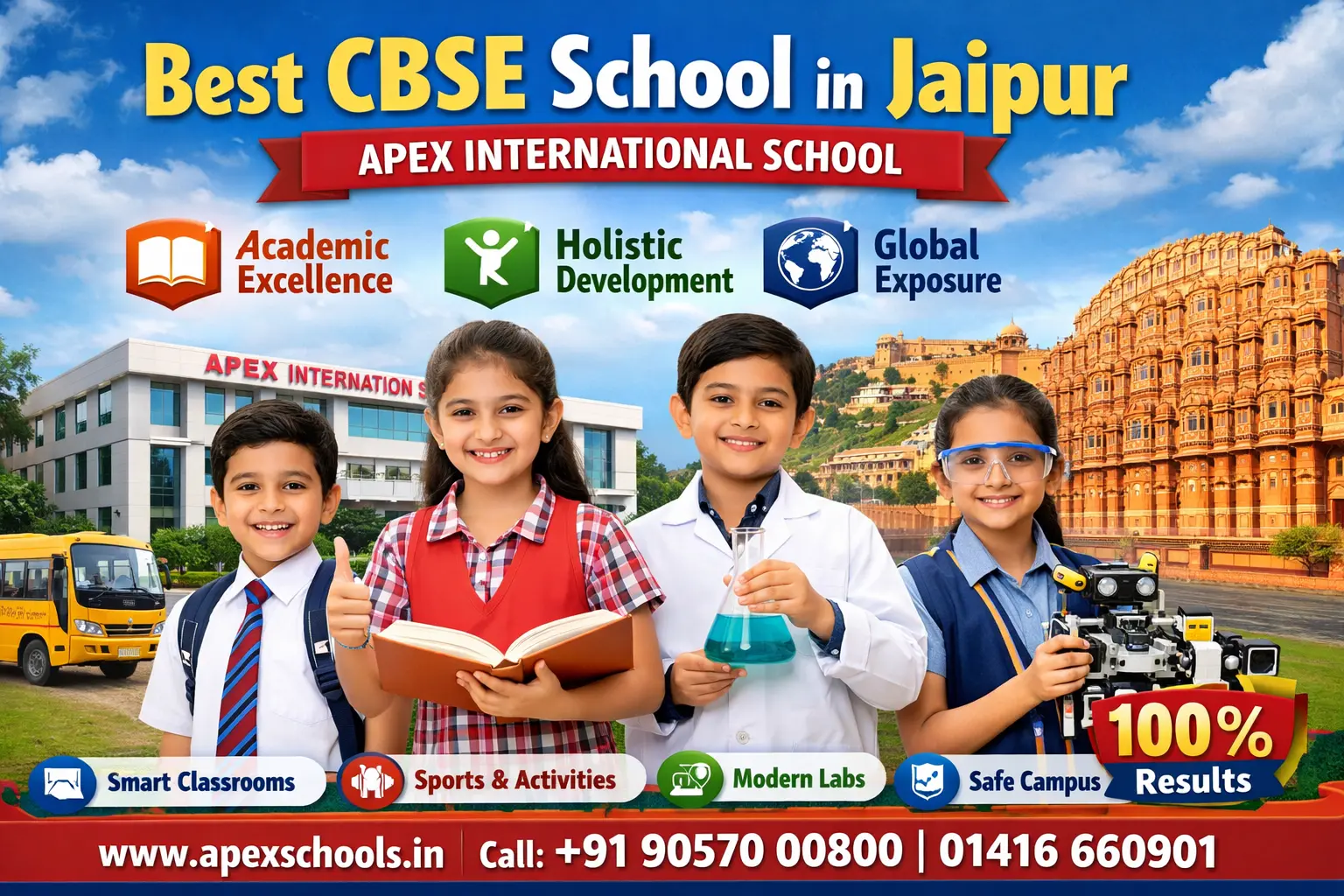 Best CBSE School in Jaipur – Apex International School
